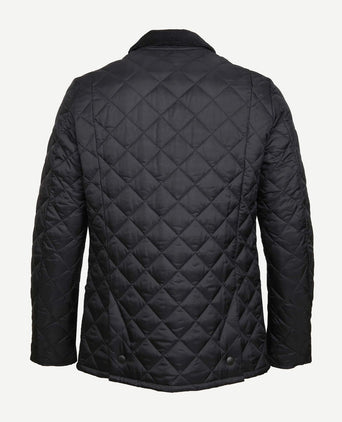 Heritage Liddesdale quilted jas zwart