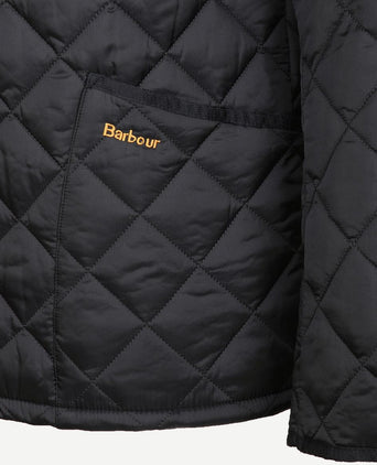 Heritage Liddesdale quilted jas zwart