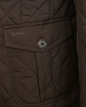 Jas quilted lutz bruin