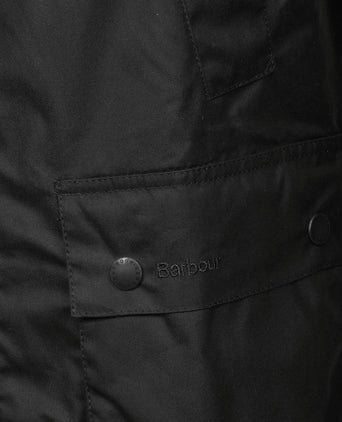 Ashby wax jas donkerblauw