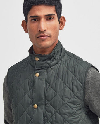 New lowerdale gilet sage groen