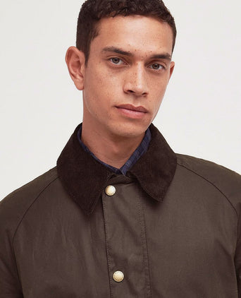 Barbour ashby wax jas rust