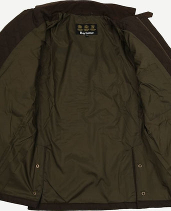 Jas quilted lutz bruin