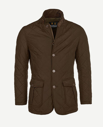 Barbour jas quilted lutz bruin