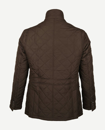 Jas quilted lutz bruin