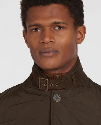 Jas quilted lutz bruin