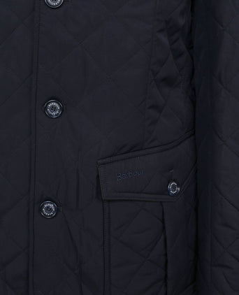 Barbour jas quilted lutz donkerblauw
