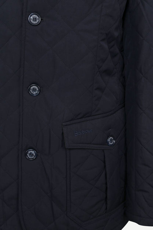 Barbour jas quilted lutz donkerblauw