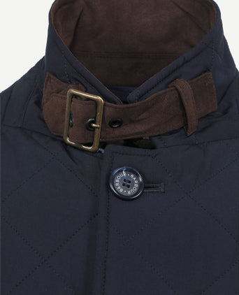Barbour jas quilted lutz donkerblauw