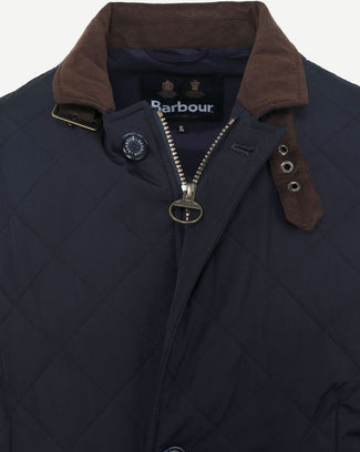 Jas quilted lutz donkerblauw Jas quilted lutz donkerblauw