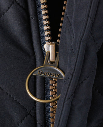 Barbour jas quilted lutz donkerblauw