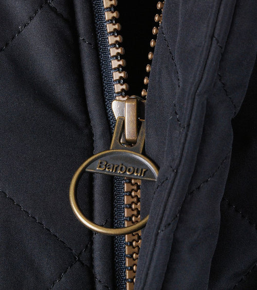 Barbour jas quilted lutz donkerblauw