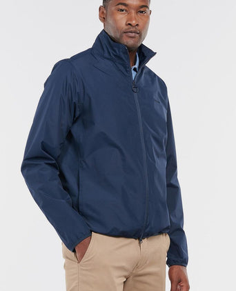 Barbour korbel jas donkerblauw