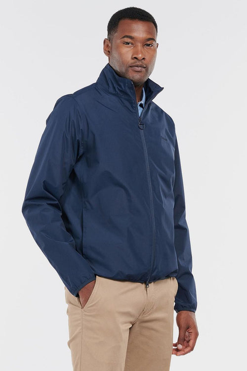 Barbour korbel jas donkerblauw