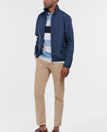 Barbour korbel jas donkerblauw