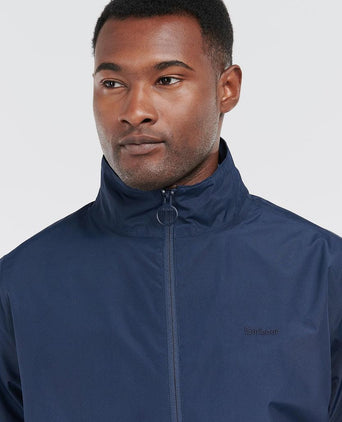 Barbour korbel jas donkerblauw