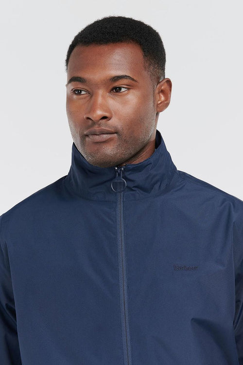 Barbour korbel jas donkerblauw