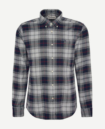 Barbour kyeloch overhemd ruit blauw grijs