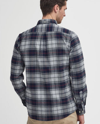 Barbour kyeloch overhemd ruit blauw grijs