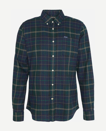 Barbour kyeloch overhemd ruit donkergroen