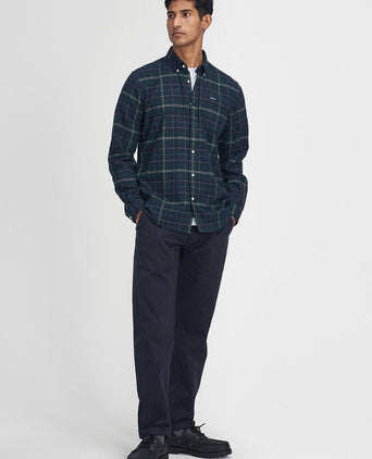 Barbour kyeloch overhemd ruit donkergroen