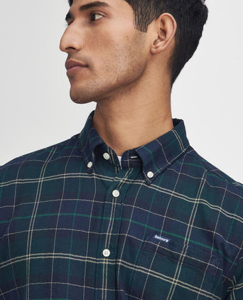 Barbour kyeloch overhemd ruit donkergroen