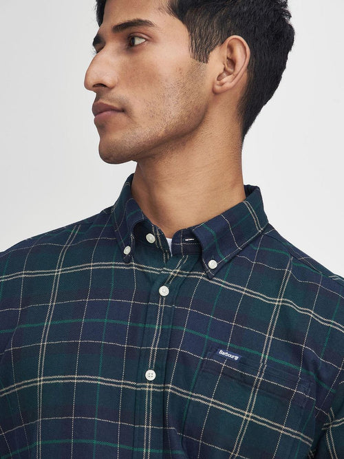 Barbour kyeloch overhemd ruit donkergroen