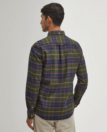 Barbour kyeloch overhemd ruit donkergroen