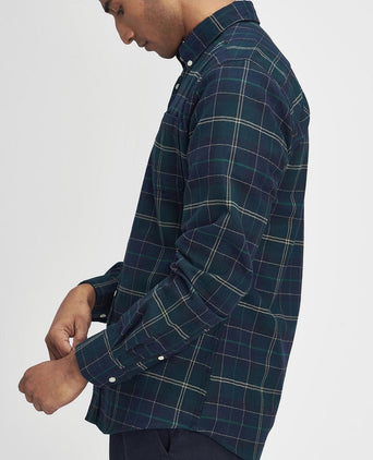 Barbour kyeloch overhemd ruit donkergroen