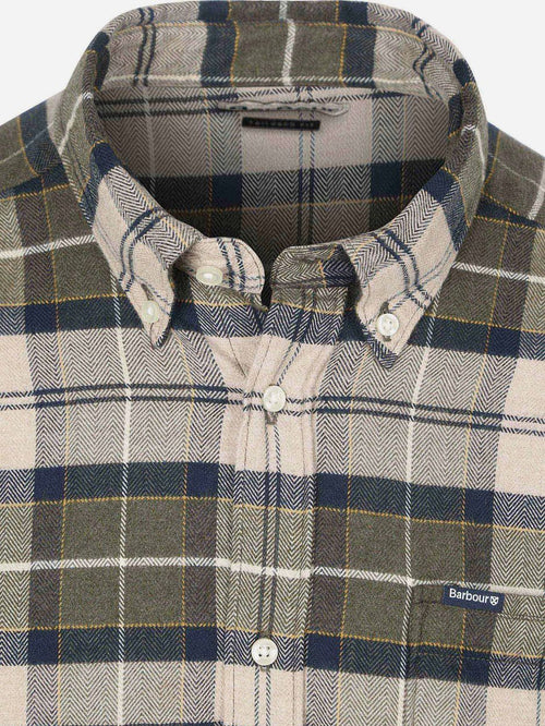 Kyeloch overhemd ruit olive