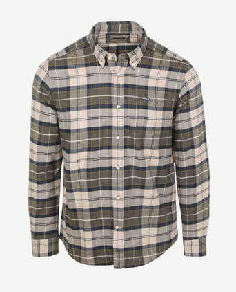 Kyeloch overhemd ruit olive