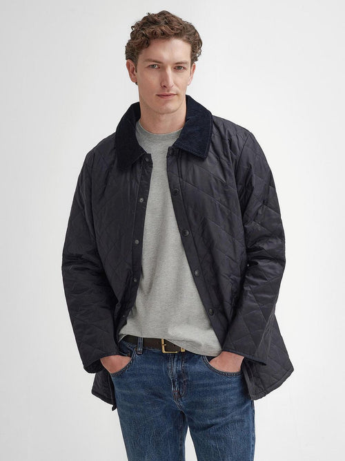 Barbour Liddesdale jas donkerblauw | Regular-fit