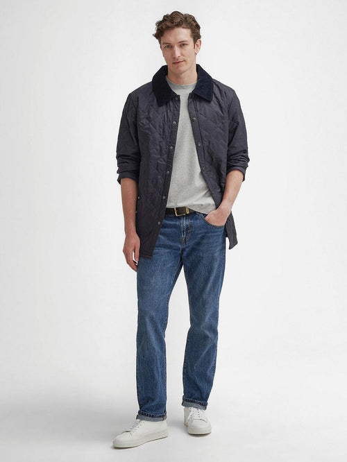 Barbour Liddesdale jas donkerblauw | Regular-fit