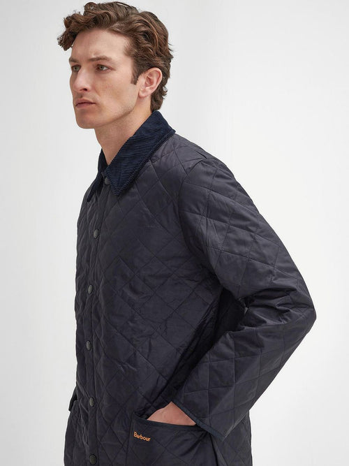 Barbour Liddesdale jas donkerblauw | Regular-fit