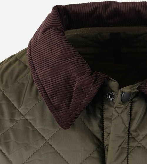 Barbour Liddesdale quilt groen | Regular-fit