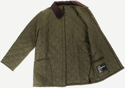 Barbour Liddesdale quilt groen | Regular-fit