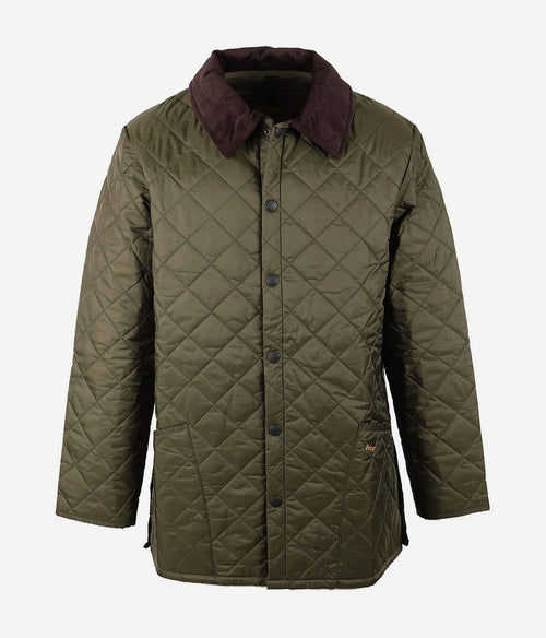 Barbour Liddesdale quilt groen | Regular-fit