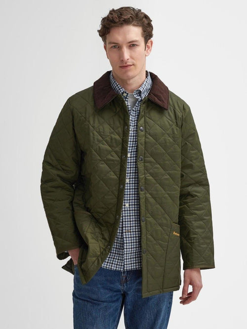 Barbour Liddesdale quilt groen | Regular-fit