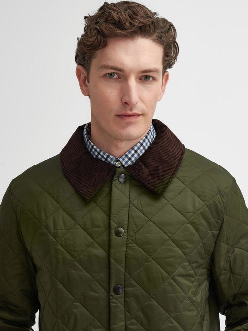 Barbour Liddesdale quilt groen | Regular-fit