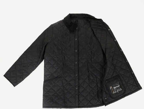 Barbour Liddesdale quilt zwart | Regular-fit