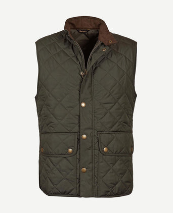 Barbour lowerdale gilet donkergroen