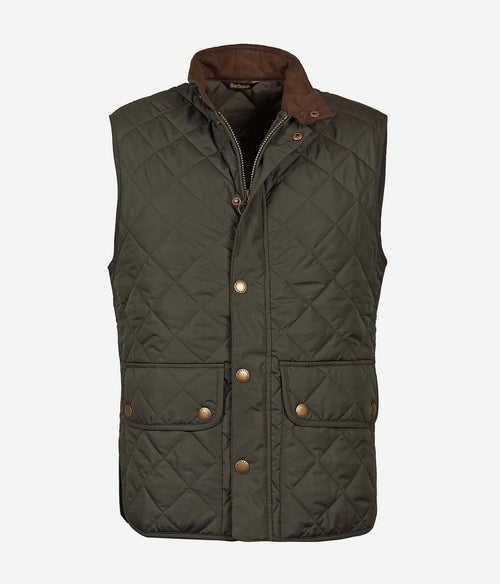 Barbour lowerdale gilet donkergroen