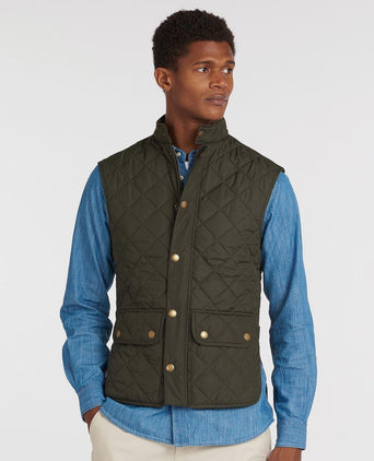 Barbour lowerdale gilet donkergroen