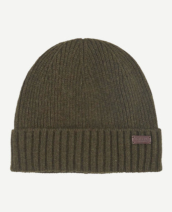 Barbour muts carlton wol donkergroen