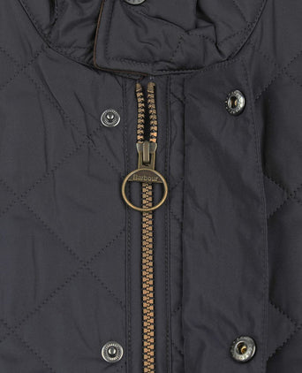 New lowerdale gilet donkerblauw