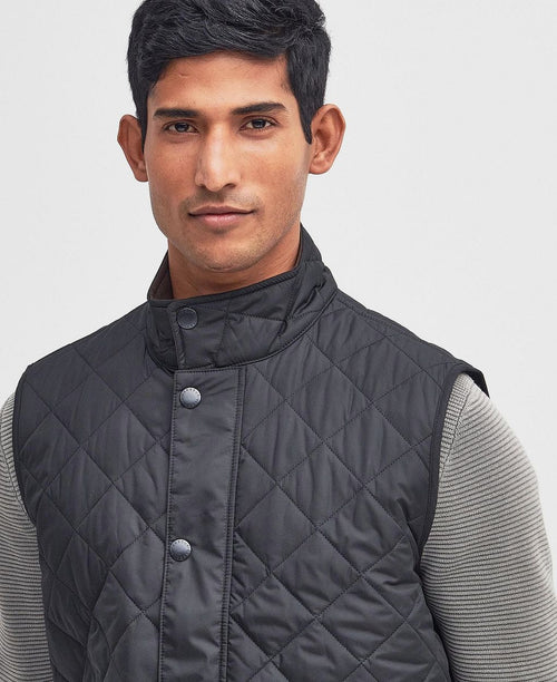 Barbour new lowerdale gilet donkerblauw