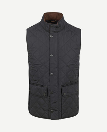 New lowerdale gilet donkerblauw