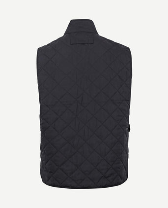 New lowerdale gilet donkerblauw
