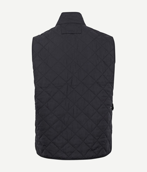 Barbour new lowerdale gilet donkerblauw