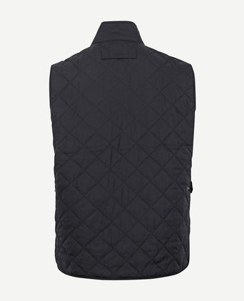 New lowerdale gilet donkerblauw